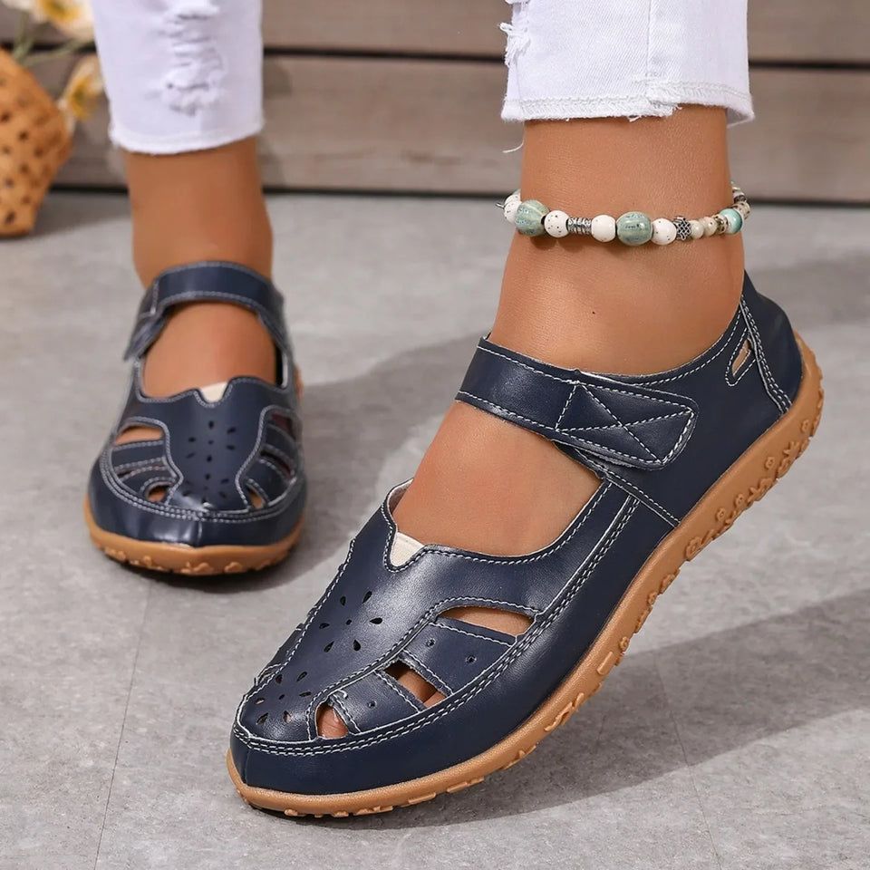Sandales plates estivales pour femme