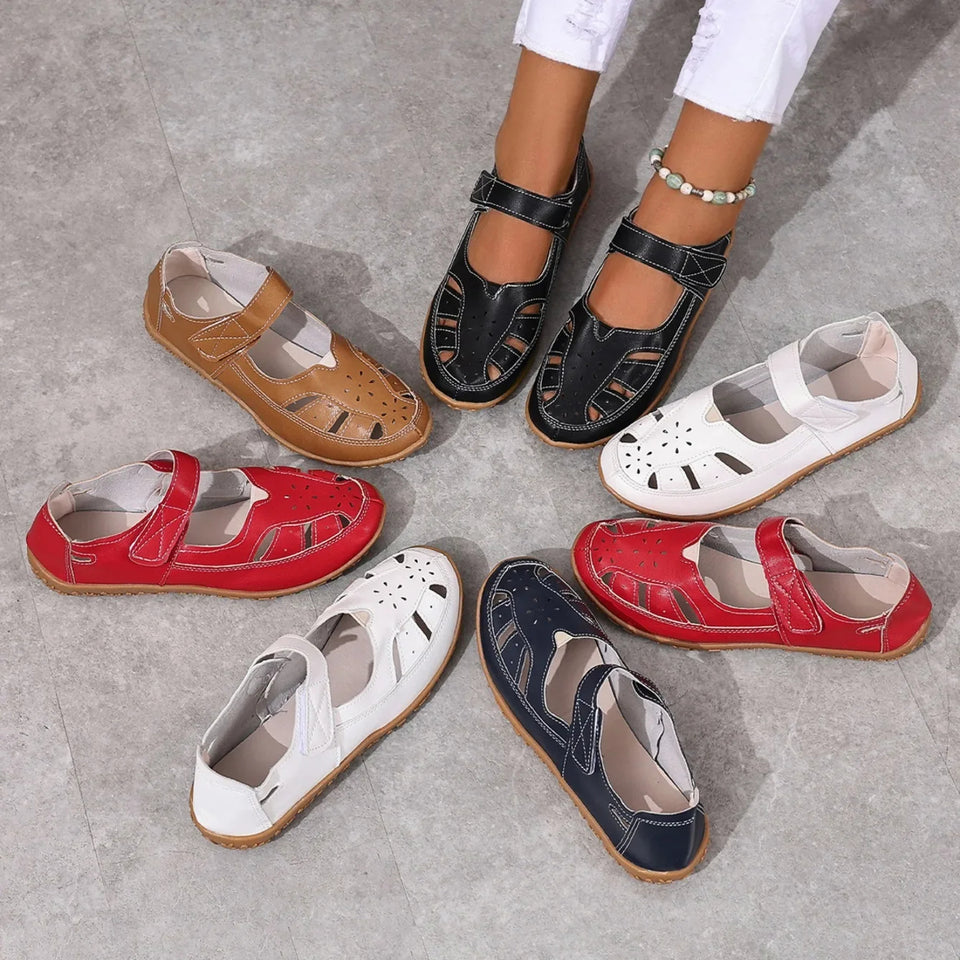 Sandales plates estivales pour femme
