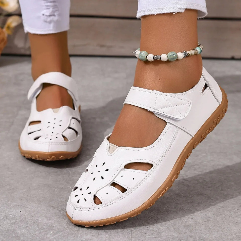 Sandales plates estivales pour femme