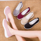 Chaussures de sport de loisirs pour femmes à semelle épaisse