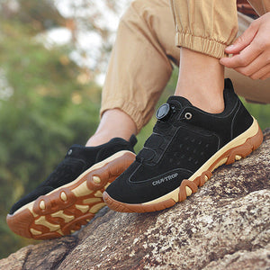 Chaussures de montagne homme à boucle rotative, antidérapantes et résistantes