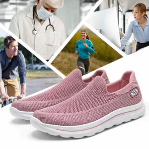 Baskets slip-on confortables et respirantes unisexe