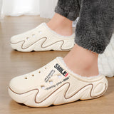 Chaussures Fourrées Unisexes à Semelle Épaisse – Confort, Style et Fonctionnalité