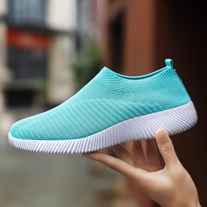 Nouvelles chaussettes de sport tendance, chaussures décontractées en maille respirante
