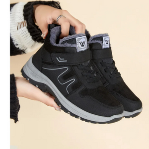Bottes d'Hiver Unisexes en Cuir suédé