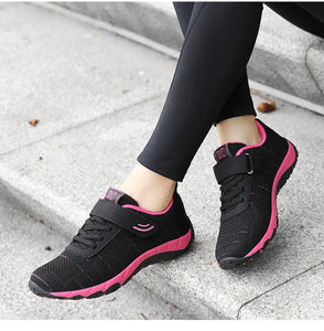 chaussure velcro plate pour femmes