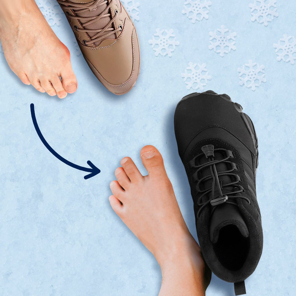 Chaussures Hivernales Pieds Nus pour hommes et femmes