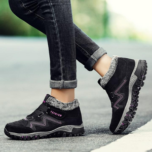 Bottes antidérapantes chaudes et confortables pour femmes