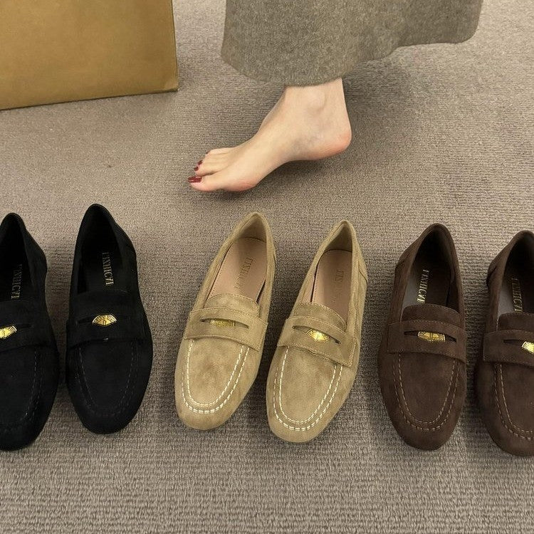Mocassins Classiques Effet Daim