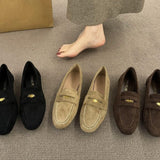Mocassins Classiques Effet Daim