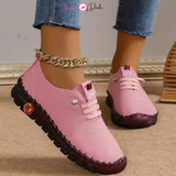chaussures en cuir légères et confortables pour femmes