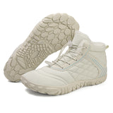 Chaussures d’hiver chaudes en coton, doublées en velours épais