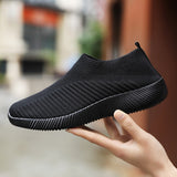 Nouvelles chaussettes de sport tendance, chaussures décontractées en maille respirante
