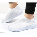 Nouvelles chaussettes de sport tendance, chaussures décontractées en maille respirante