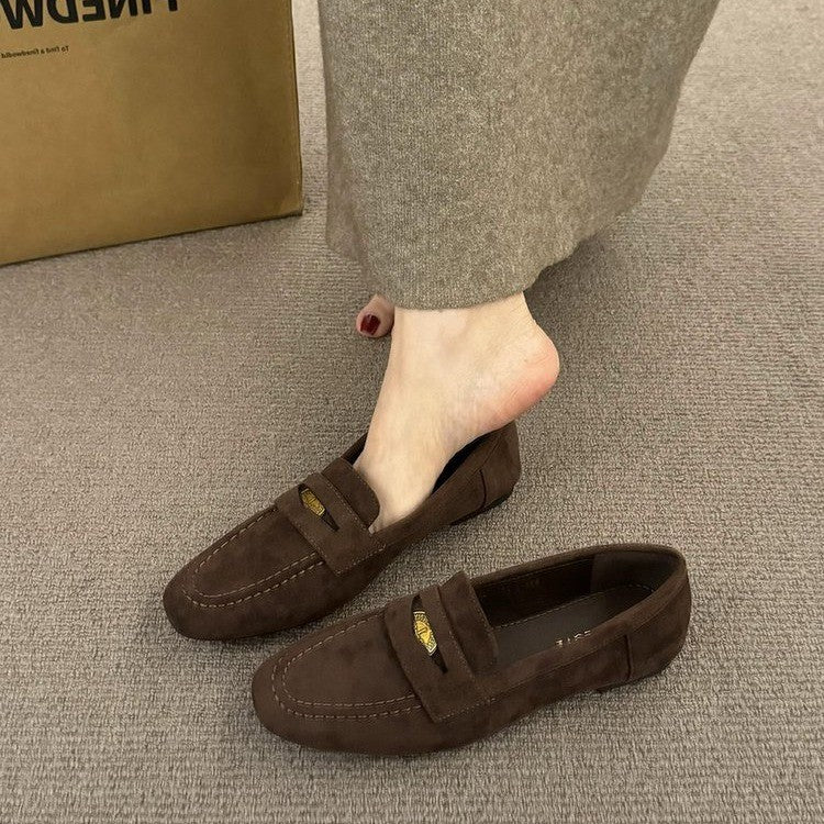 Mocassins Classiques Effet Daim
