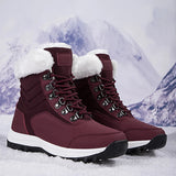 bottes d'hiver mi-mollet pour femmes
