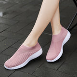 Nouvelles chaussettes de sport tendance, chaussures décontractées en maille respirante