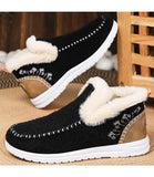 bottines d’hiver douillettes avec doublure en peluche