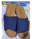 Sandales d'été à talon compensé, semelle épaisse, style romain