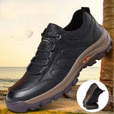 Chaussures de ville en coton à bout rond pour hommes