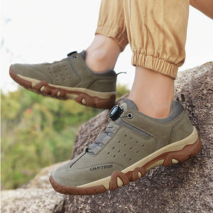 Chaussures de montagne homme à boucle rotative, antidérapantes et résistantes