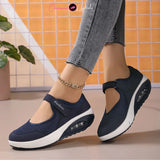 Chaussures Velcro confortables et antidérapantes pour femmes