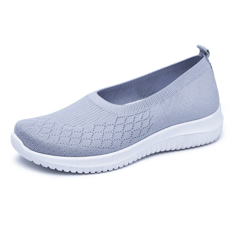 Chaussures de sport de loisirs pour femmes à semelle épaisse