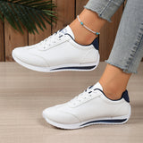 Chaussures blanches tendance, sportives et décontractées pour femmes