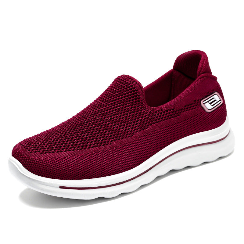 Baskets slip-on confortables et respirantes unisexe