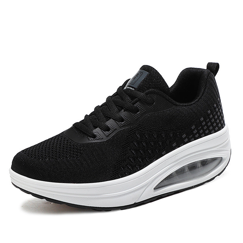 Chaussures de marche sportives pour femmes à semelle souple antidérapante