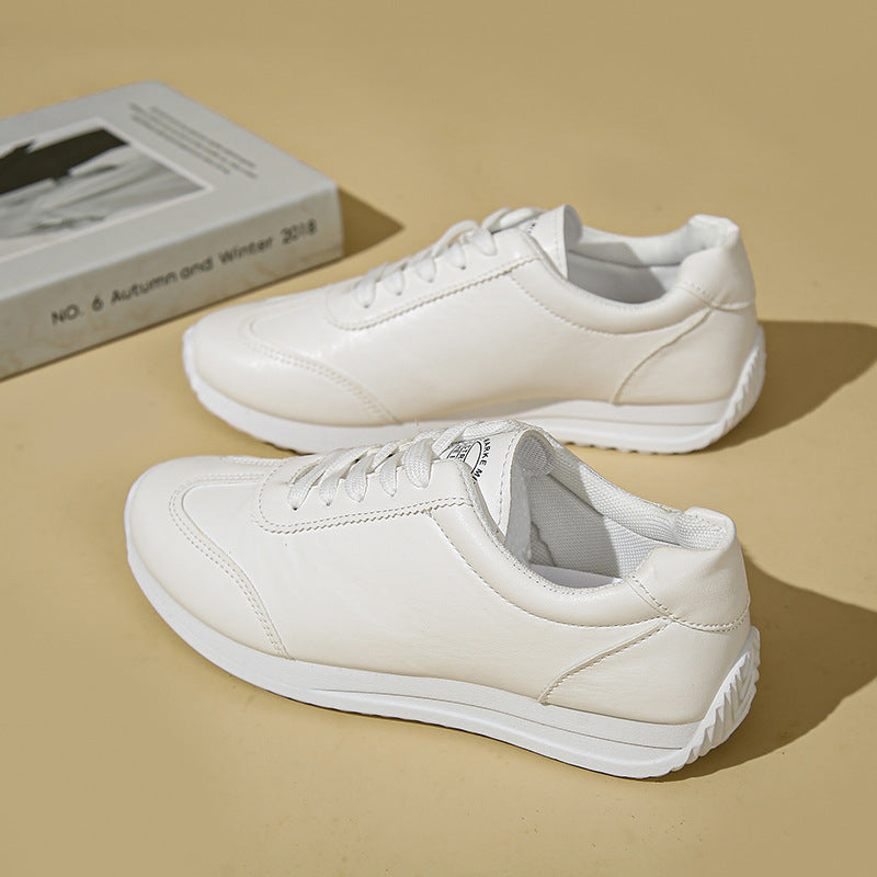 Chaussures blanches tendance, sportives et décontractées pour femmes