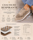 Sneakers Chic à Motif Monogramme