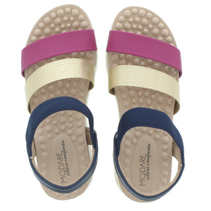 Sandales ultra-douces à talon métallique pour femmes (REFLEX-SENSE)