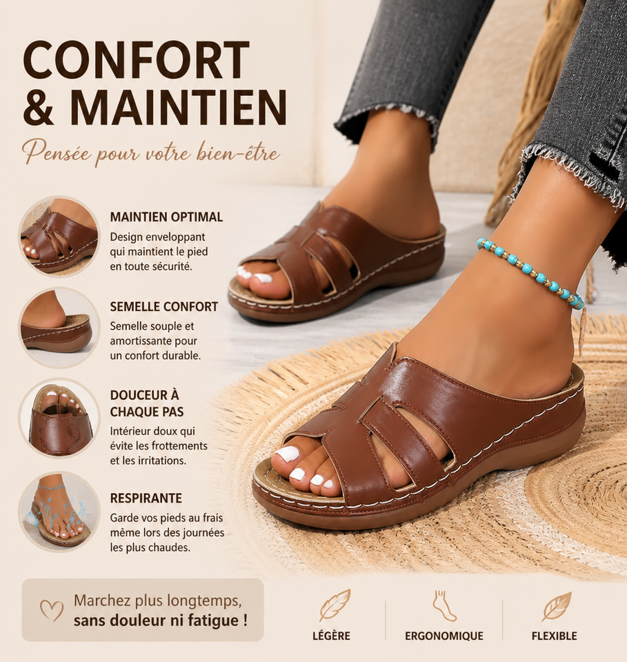Sandales Confortables pour Femmes, style européen et américain