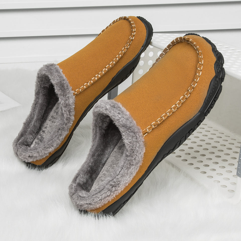 Chaussons d’Hiver Chauds et Antidérapants pour Homme