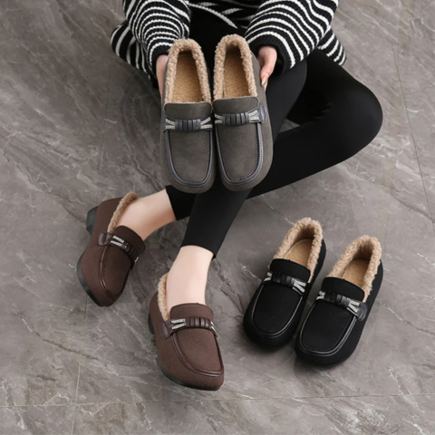 Mocassins Douillets d'Hiver pour Femmes
