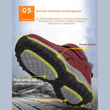 Bottines d’Hiver Hautes avec Doublure Coton Velours et Semelle Antidérapante pour Femmes et Hommes