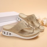 sandales à coussin d'air style tongs pour femmes