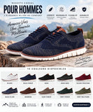 Chaussures Casual Homme Brock en Maille à Lacets