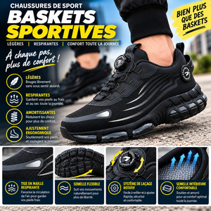Chaussures Homme Confort Pro – Légères, Aérées & Prêtes pour Toute la Journée