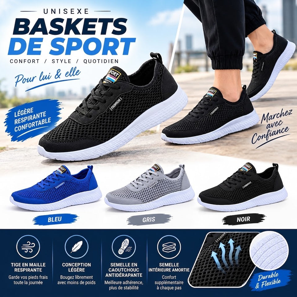 Chaussures Unisexes Élégantes – Tailles 35 à 50