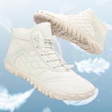 Chaussures d’hiver chaudes en coton, doublées en velours épais