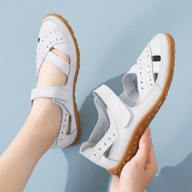 Sandales en Cuir Décontractées pour l'Été