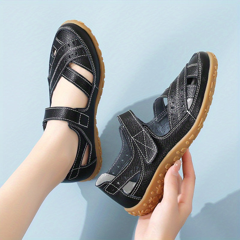 Sandales en Cuir Décontractées pour l'Été