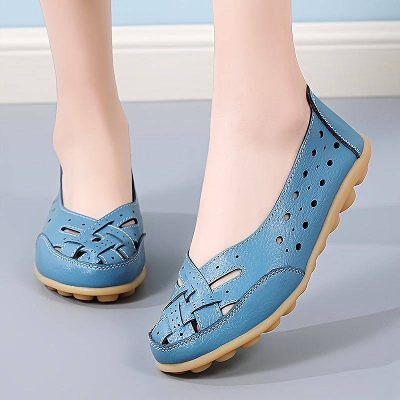 chaussures plates légères et respirantes