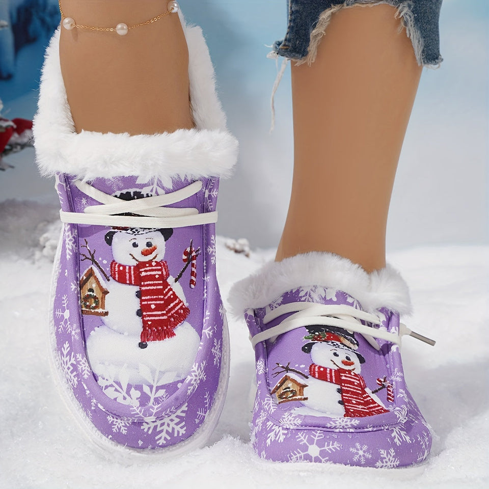 Baskets  Épaisses et Chaudes de Noël