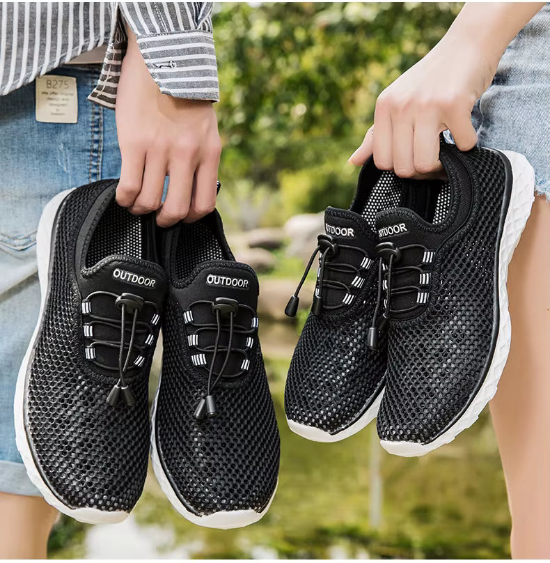 Sneakers Outdoor Respirantes en Mesh