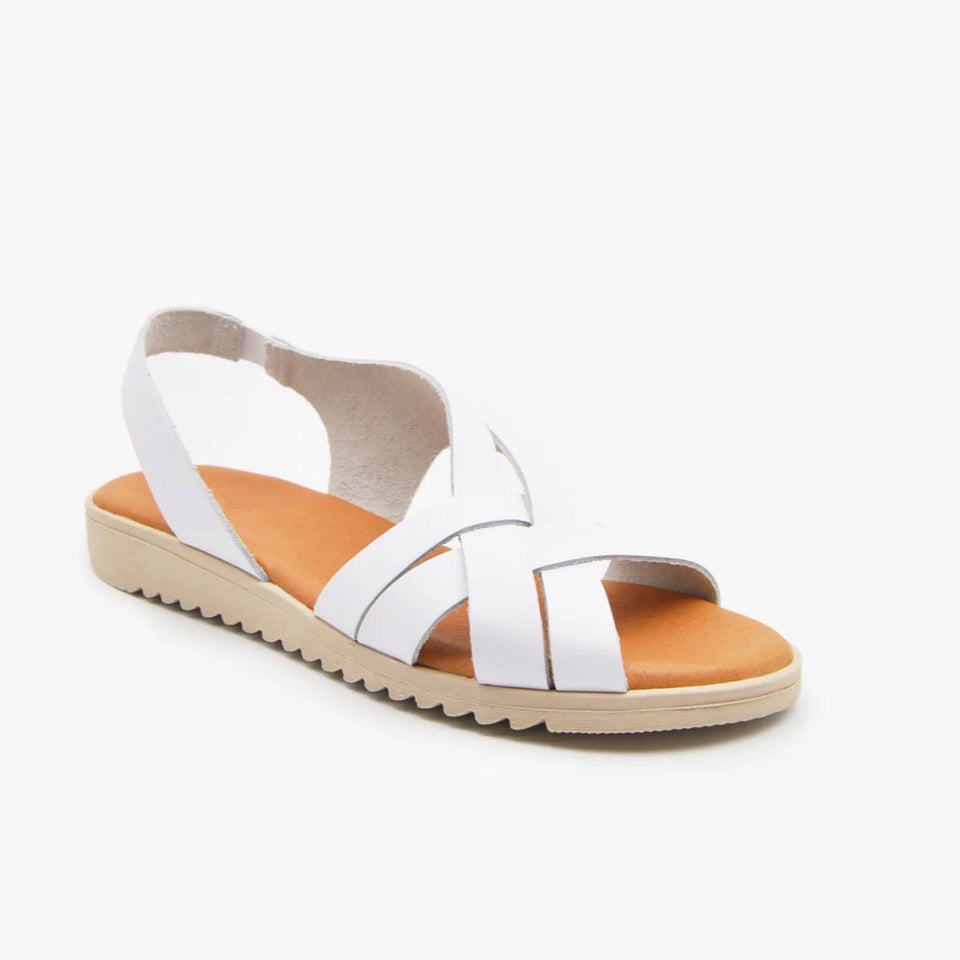 Sandales d'Été en Cuir pour Femme