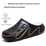 Chaussures Fourrées Unisexes à Semelle Épaisse – Confort, Style et Fonctionnalité