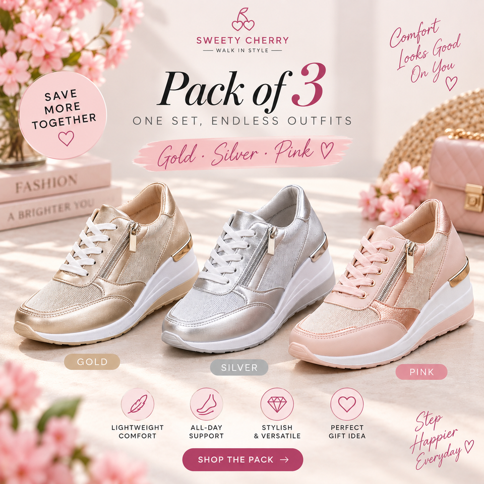 Baskets Femme à Lacets avec Zip Latéral – Semelle Épaisse, Confort et Style Sportif